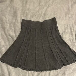 CAbi Gray size small sweater Skirt
